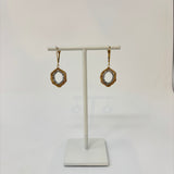 Dana Kellin Mini Diamond Geode Earrings - Big Bag NY
