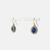 Danielle Welmond Caged Blue Sapphire and Iolite Earrings - Big Bag NY