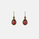 Danielle Welmond Caged Garnet Small Earrings - Big Bag NY