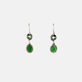 Danielle Welmond Mini Green Quartz Drops with Lapis, Pyrite and Iolite Accent - Big Bag NY