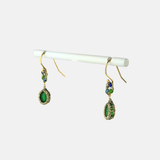Danielle Welmond Mini Green Quartz Drops with Lapis, Pyrite and Iolite Accent - Big Bag NY
