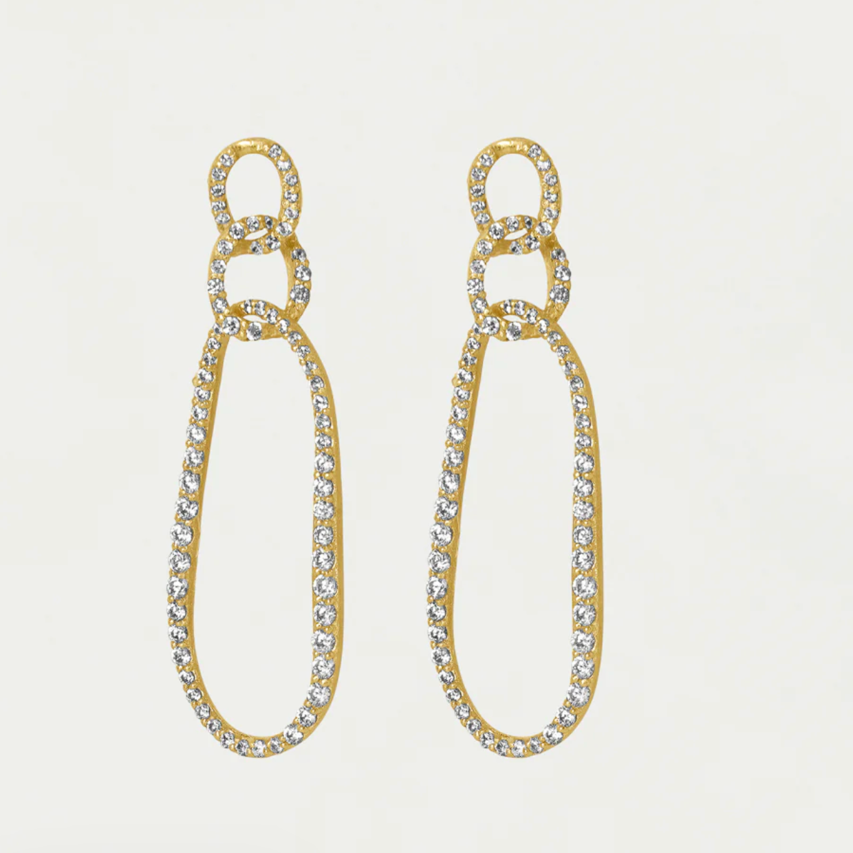 Dean Davidson Camille Drop Earrings in Gold- Big BG NY