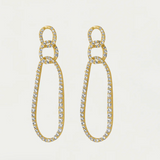 Dean Davidson Camille Drop Earrings in Gold- Big BG NY