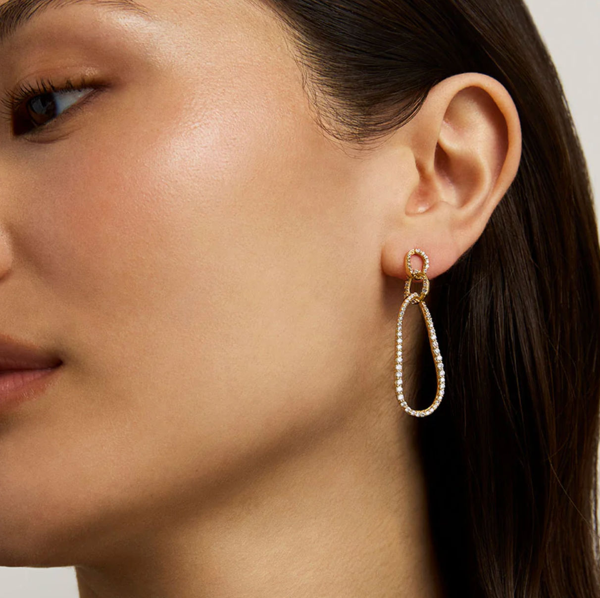 Dean Davidson Camille Drop Earrings in Gold- Big Bag NY