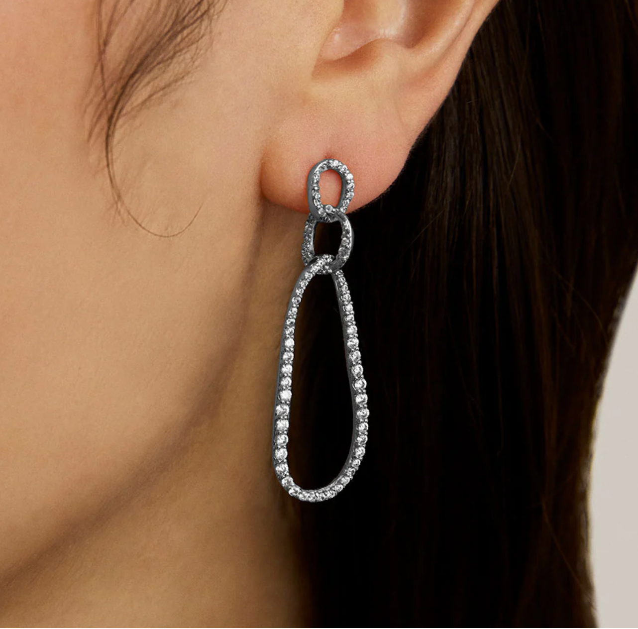 Dean Davidson Camille Drop Earrings in Silver - Big Bag NY