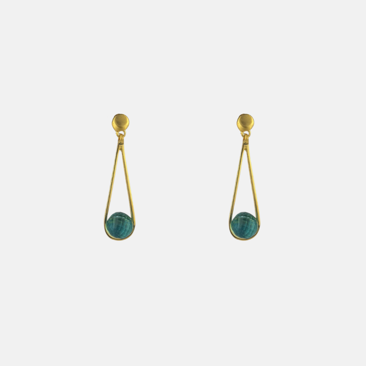 Dean Davidson Mini Ipanema Drop Earrings Teal - Big Bag NY