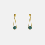 Dean Davidson Mini Ipanema Drop Earrings Teal - Big Bag NY