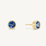 Dean Davidson Signature Midi Knockout Studs in Midnight Blue - Big Bag 
NY