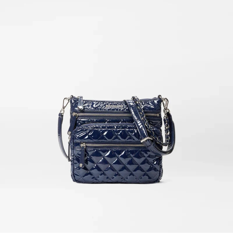 MZ Wallace Downtown Crosby Navy Lacquer - Big Bag NY