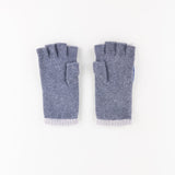 Santacana Short Fingerless Glove with Hood in Grey - Big Bag NY