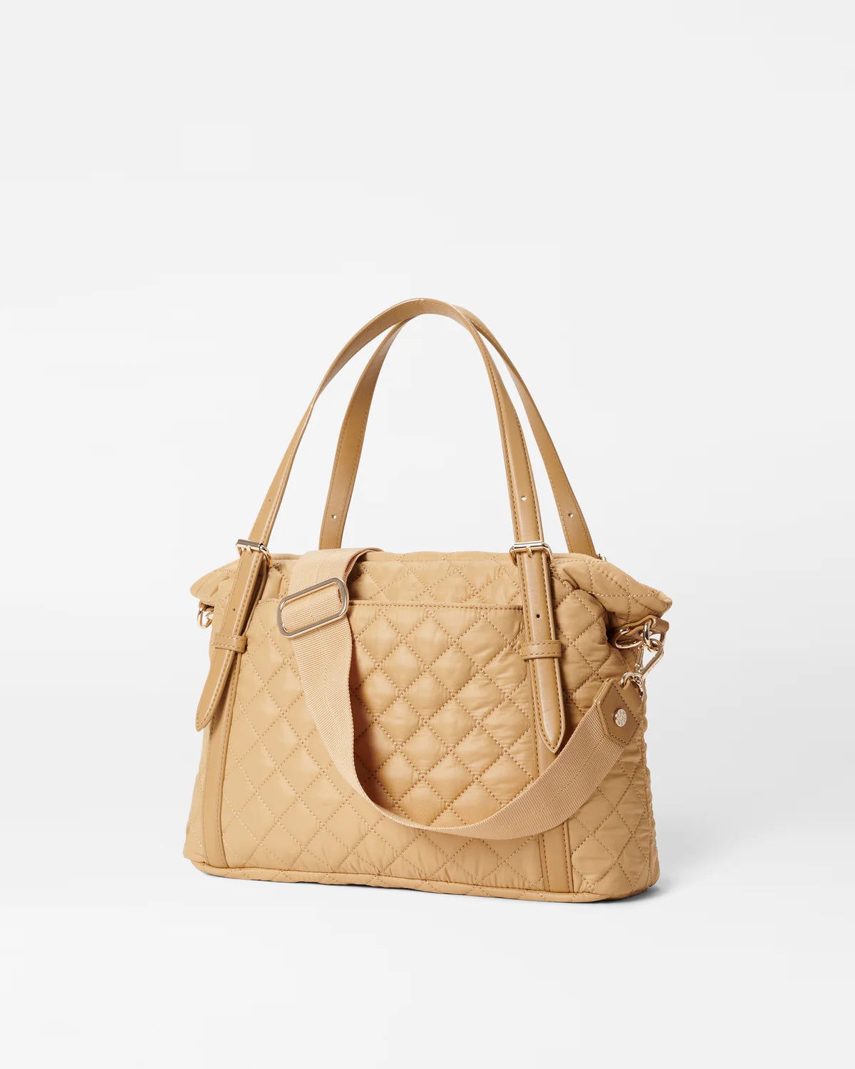 MZ Wallace Crosby Everywhere Tote-Camel-Big Bag NY