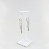 Alison Evans Silver Long Jellyfish Earrings - Big Bag NY