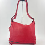 Large Zip Flap pocket Hobo Crossbody Red - Big Bag NY