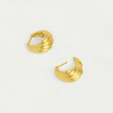 Dean Davidson's Forme Huggie Hoops in Gold - Big Bag NY