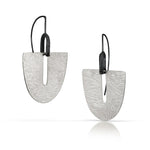Heather Guidero Carved Arch Slot Earrings - Big Bag NY