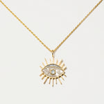 Shana Gulati Evil Eye Pendant Necklace - Big Bag NY
