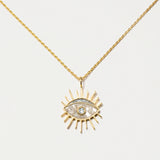 Shana Gulati Evil Eye Pendant Necklace - Big Bag NY
