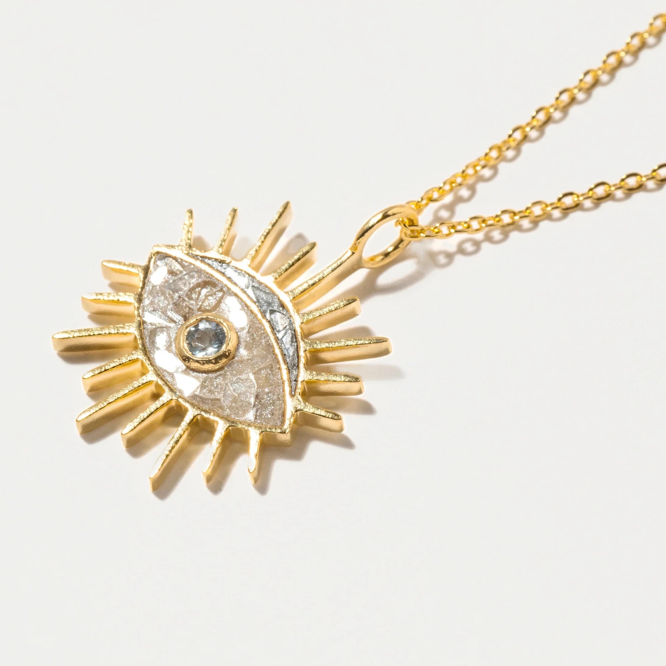 Shana Gulati Evil Eye Pendant Necklace - Big Bag NY