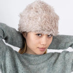 Sand Mühlbauer Torin Fold-Up Faux Fur Beanie - Big Bag NY