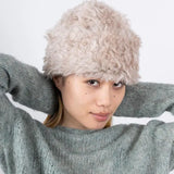 Sand Mühlbauer Torin Fold-Up Faux Fur Beanie - Big Bag NY