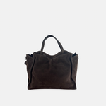 Gianni Chiarini Janis Suede Medium Convertible Tote - Big BAG NY