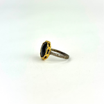 Black Spinel Ring - Big Bag NY
