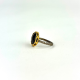 Black Spinel Ring - Big Bag NY