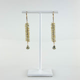 Pyrite Dangle Earrings