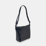 Acrylic Pochette Deep in Small Black Dots - Big Bag NY