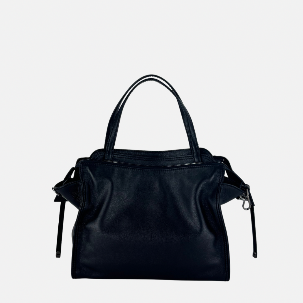 Gianni Chiarini Janis Leather Medium Convertible Tote - Big Bag NY