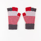 Striped Fingerless Glove