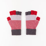 Striped Fingerless Glove