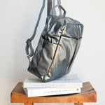 Brontibay Flashback Glam Backpack in Mineral Grey - Big Bag NY