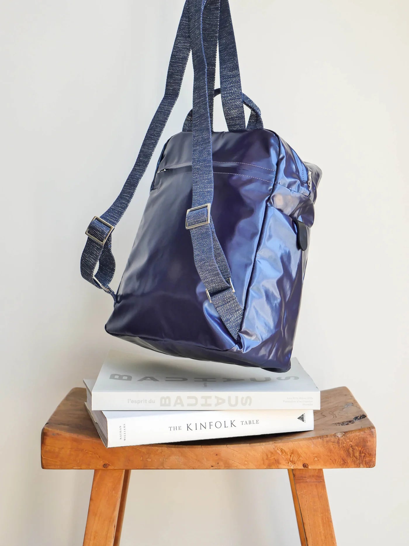 Brontibay Flashback Glam Backpack in Sapphire - Big Bag NY