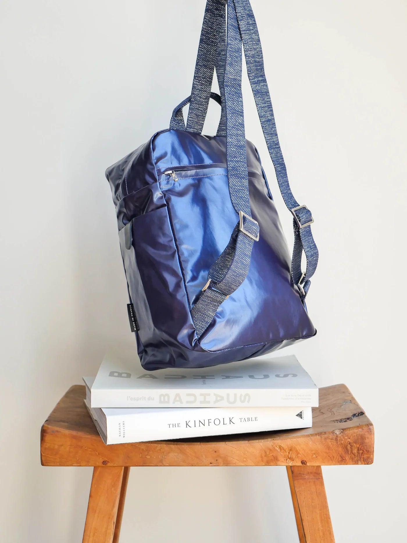 Brontibay Flashback Glam Backpack in Sapphire - Big Bag NY