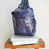 Brontibay Flashback Glam Backpack in Sapphire - Big Bag NY