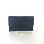 Foldover Coin Purse with Card Inserts Black - Big Bag NY