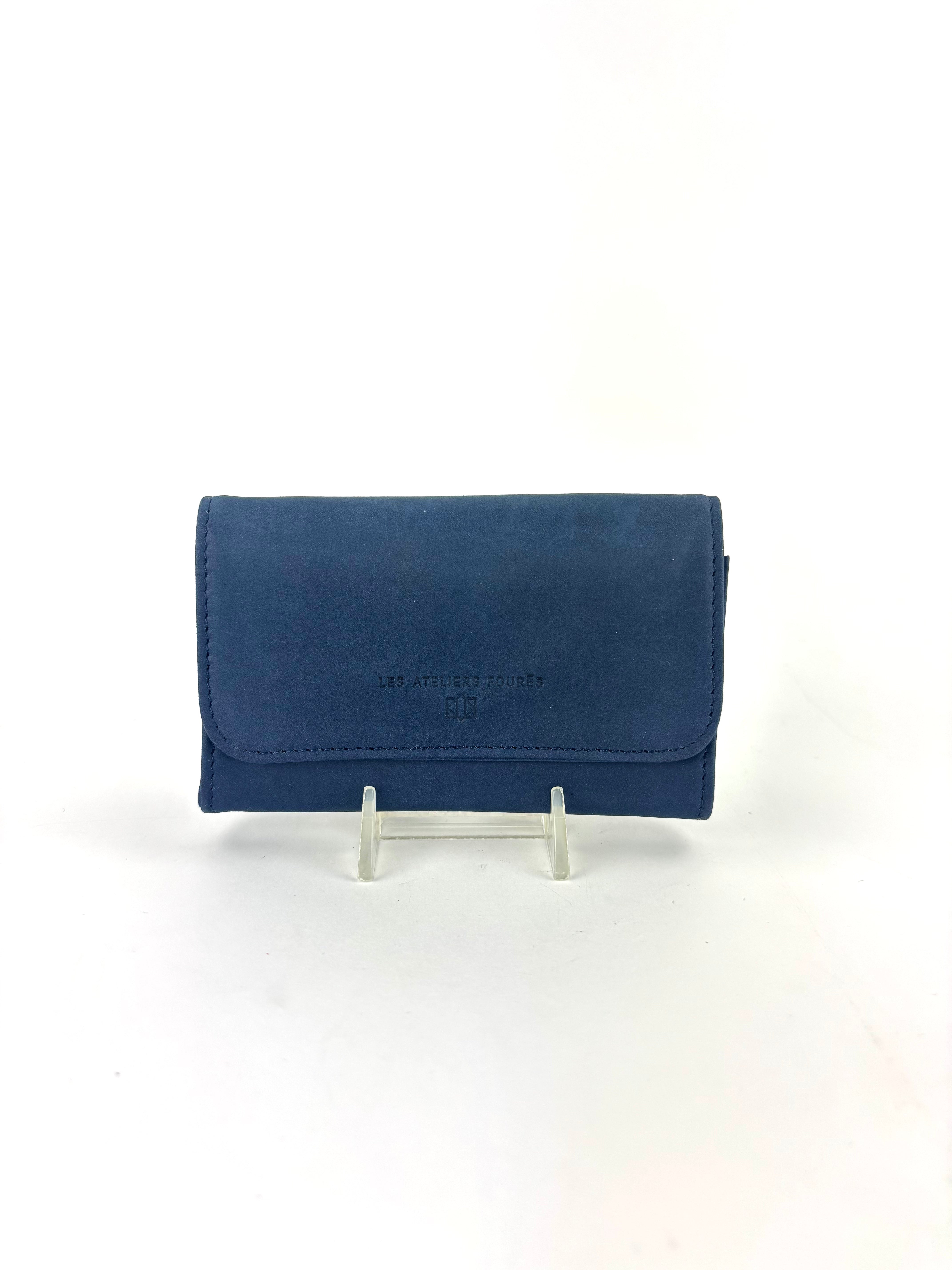 Foldover Coin Purse with Card Inserts Ocean - Big Bag NY