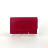 Foldover Coin Purse with Card Inserts Red - Big Bag NY