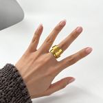 Fotini 2 Dimensional Ring - Big Bag 