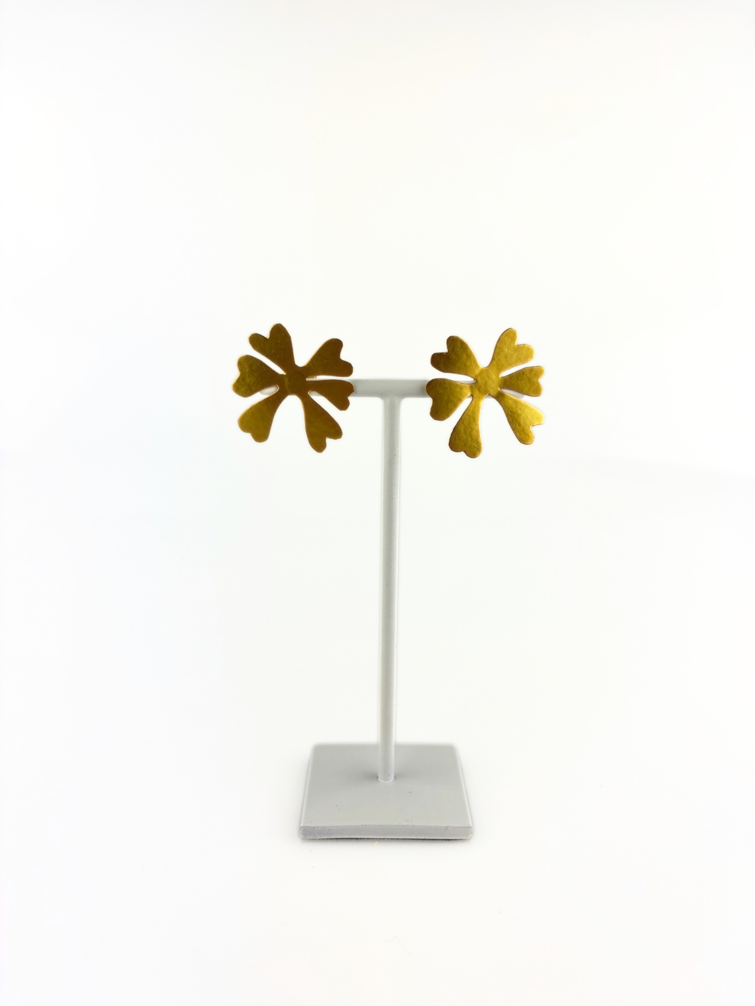 Fotini Gold Flower Earrings - Big Bag NY