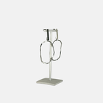 Fotini Large Post Hoops in Silver - Big Bag NY