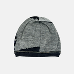 Fuga Fuga Hand Embroidered Knitted Cap in Gray - Big Bag NY