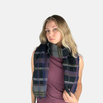 Fuga Fuga Medium Woven Shawl in Black - Big Bag NY