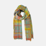Fuga Fuga Medium Woven Shawl in Mustard Yellow - Big Bag NY