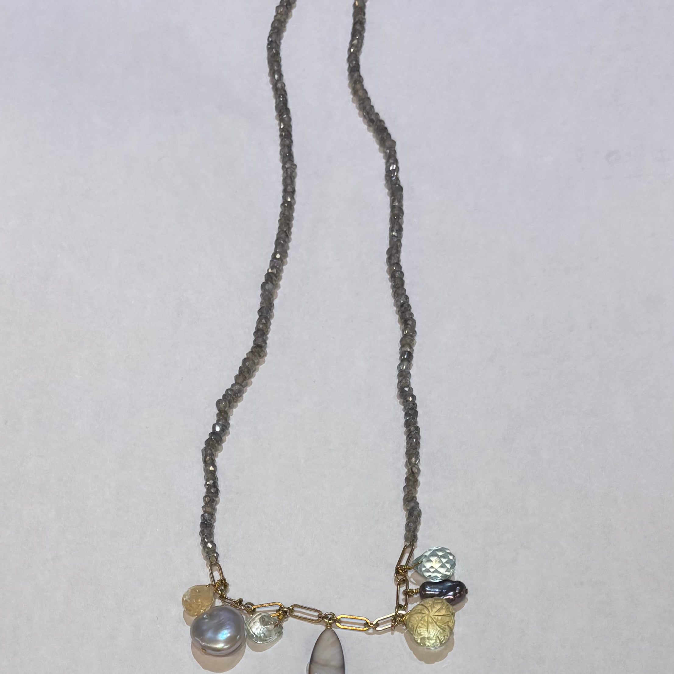 Chan Luu Labrodorite Charm Necklace