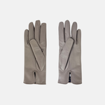 Gala Basic Soft Leather Gloves with Cashmere Lining Taupe- Big Bag NY