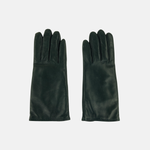 Gala Basic Soft Leather Gloves with Cashmere Lining in Forest - Big Bag NY
