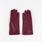 Gala Basic Soft Leather Gloves with Cashmere Lining in Rhum - Big Bag NY