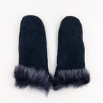 Gala Ladies Shearling Preto Snow Mitten - Big Bag NY